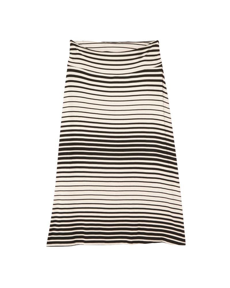 Front of plus size Adriatic Ruched Foldover Maxi Skirt by Molly&Isadora | Dia&Co | dia_product_style_image_id:122012
